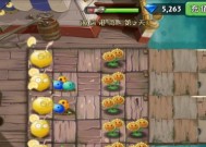 《植物大战僵尸2》海盗第一关2星版攻略（炸弹头、小喷菇、水仙花同台作战）