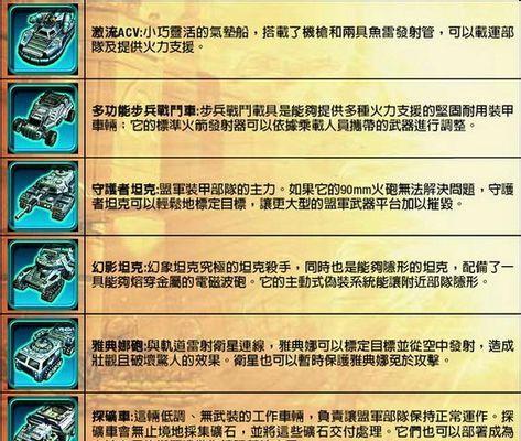 红警中如何升级兵种？升级兵种的条件是什么？  第3张