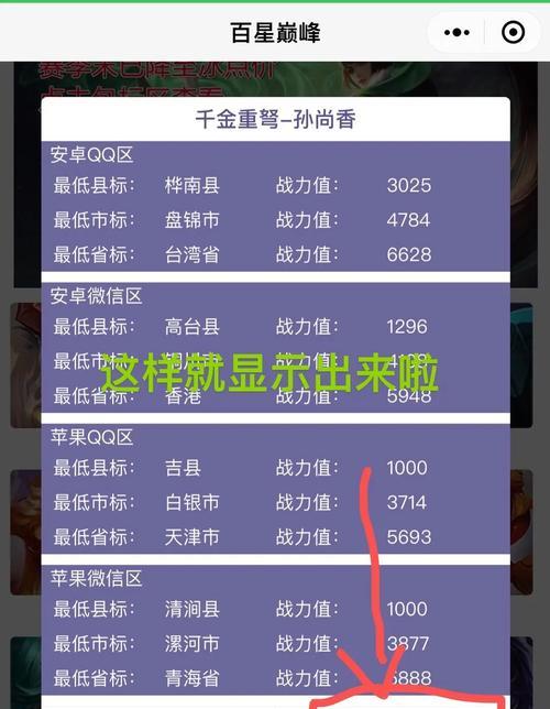 王者荣耀战力查看方法是什么？  第1张
